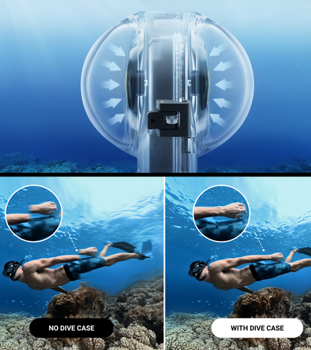 Insta360 X3 Invisible Dive Case