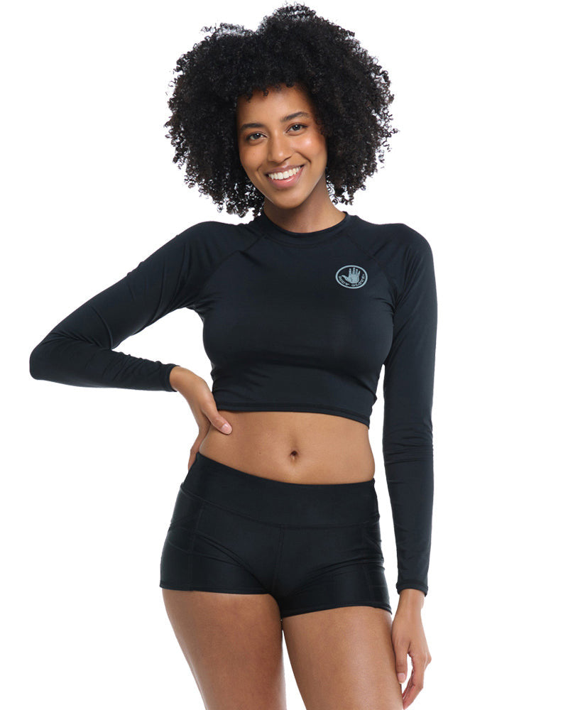 BODY GLOVE Let It Be Cross-Over Women’s Long Sleeve Rashguard