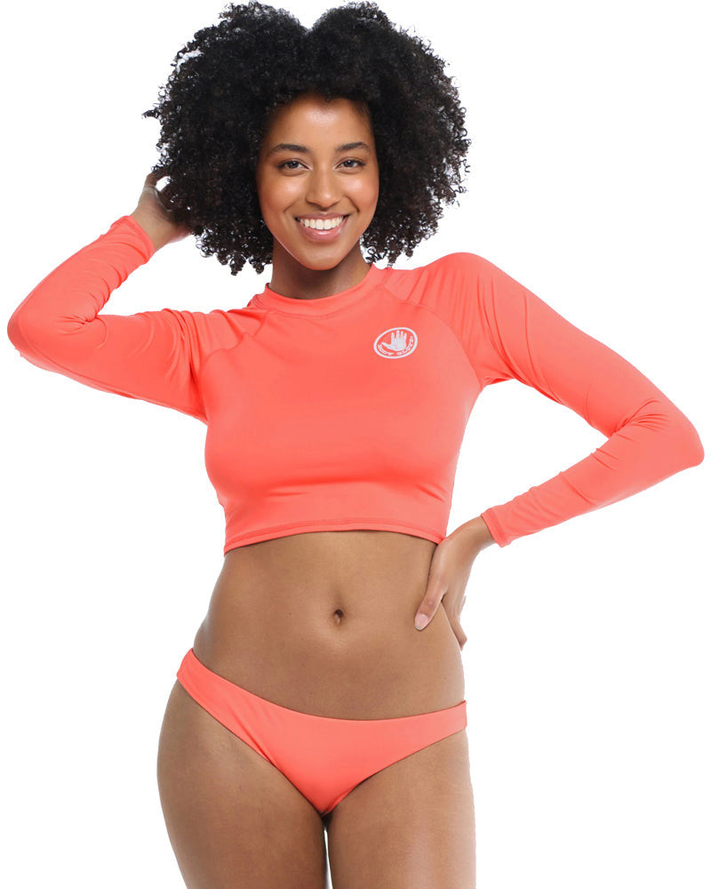 BODY GLOVE Let It Be Cross-Over Women’s Long Sleeve Rashguard