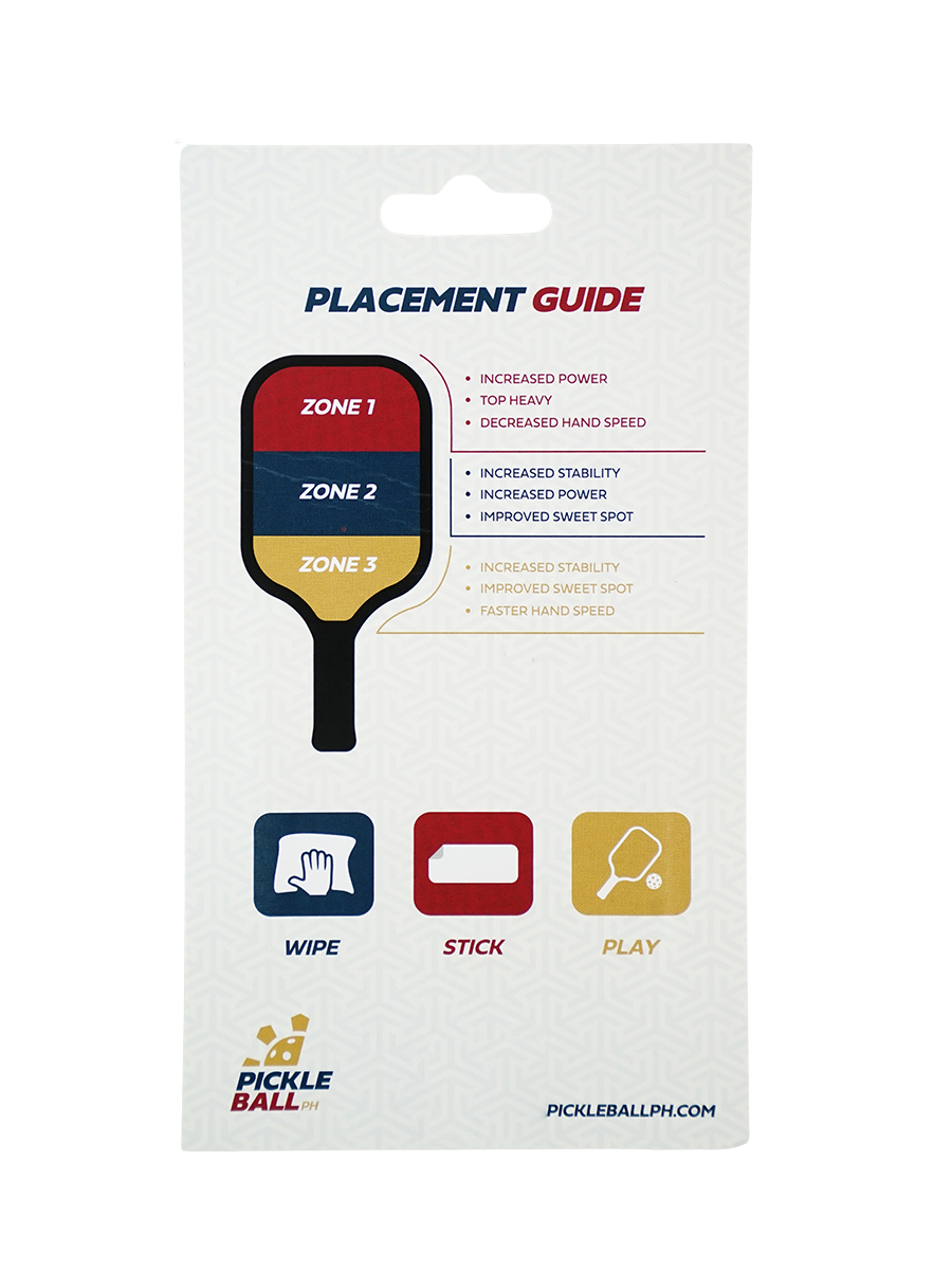 PBPH Premium Paddle Weight Strips