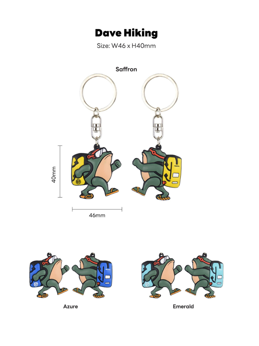 STREAM TRAIL Dave Keychain