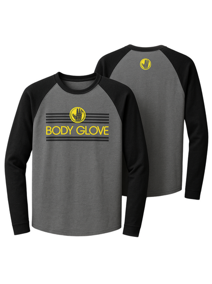 BODY GLOVE Raglan Men's Long Sleeve Rashguard - Loose Fit