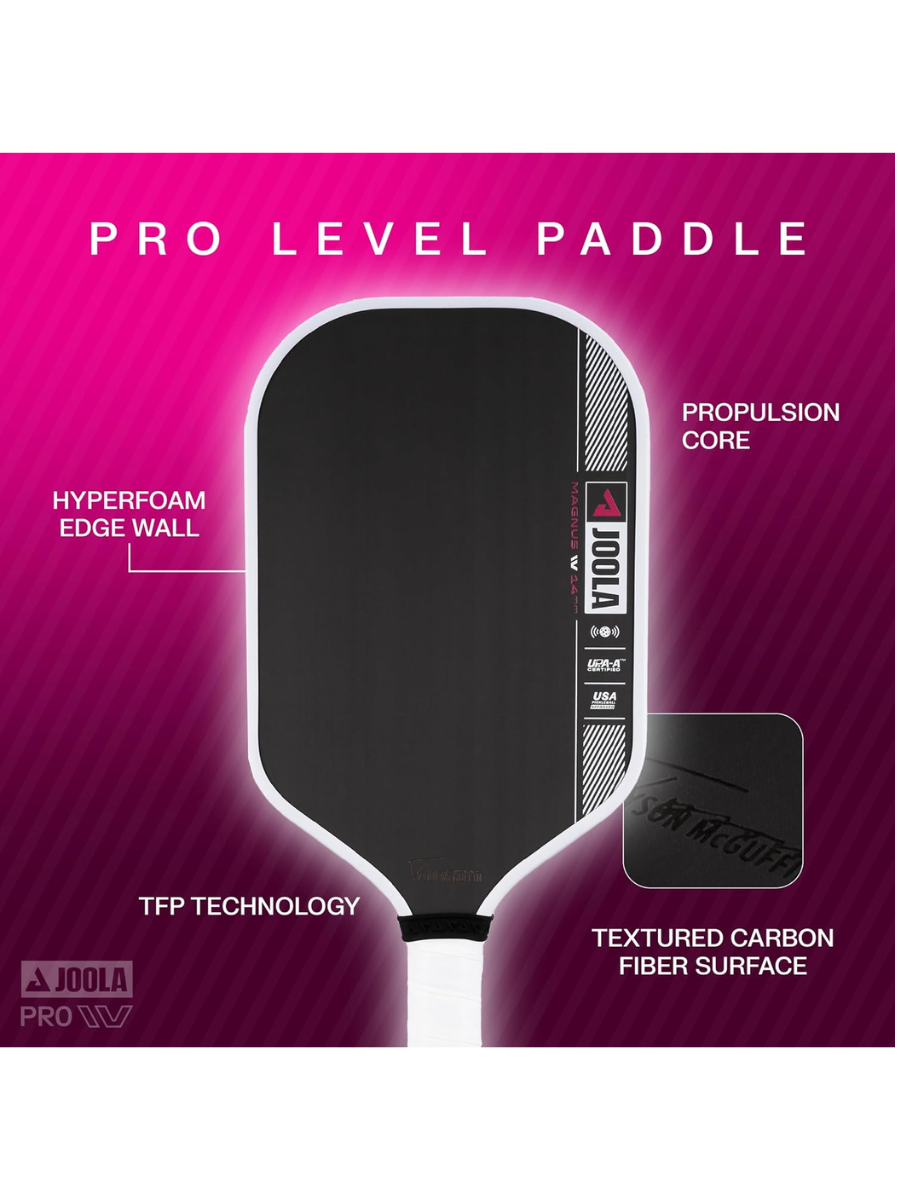 JOOLA Tyson McGuffin Magnus Pro IV 16mm Pickleball Paddle