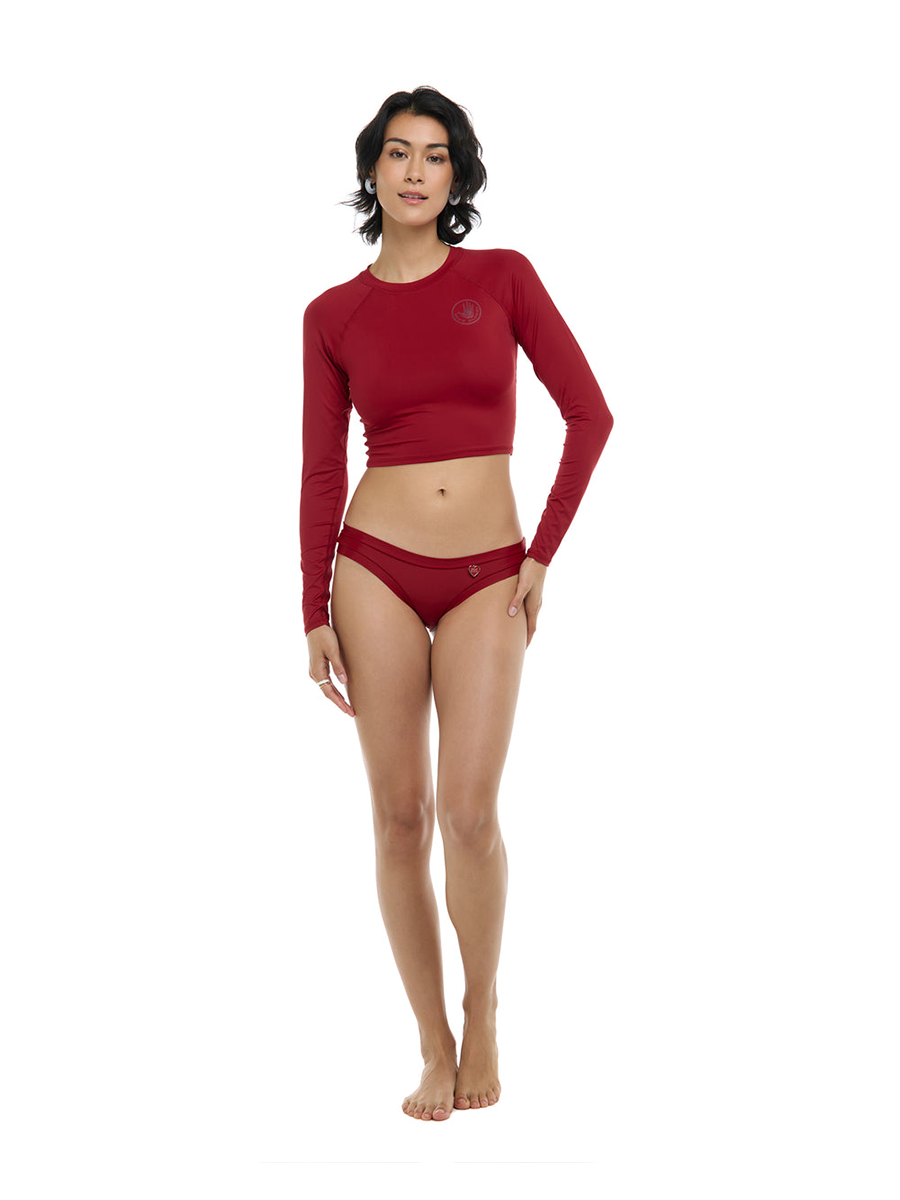BODY GLOVE Let It Be Cross-Over Women’s Long Sleeve Rashguard