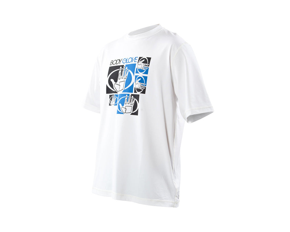 BODY GLOVE Deluxe Men’s Short Sleeve Rashguard – Loose Fit