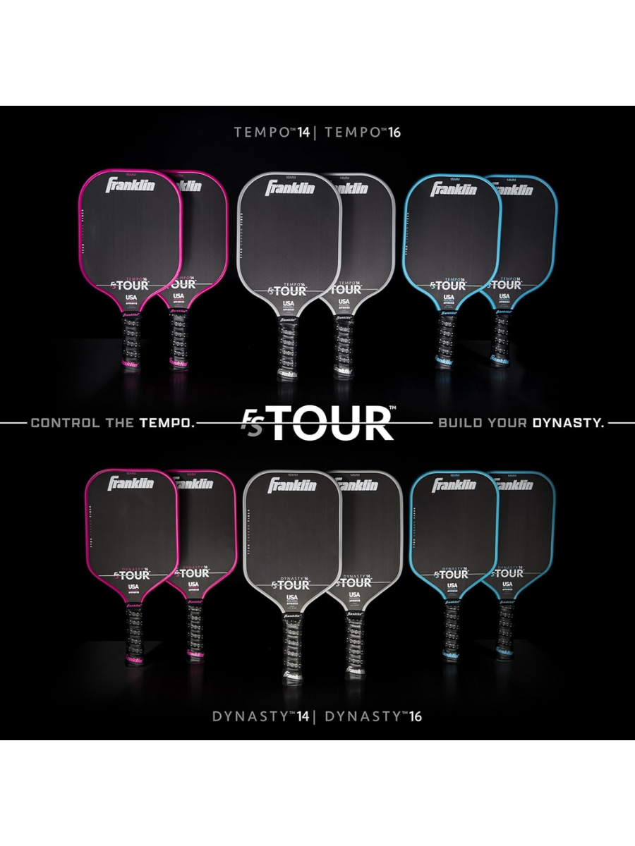 FRANKLIN FS Tour Dynasty 16mm Pickleball Paddle