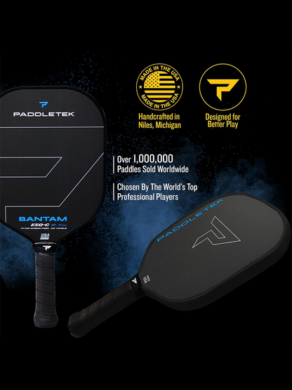 PADDLETEK Bantam ESQ-C 12.7mm Pickleball Paddle
