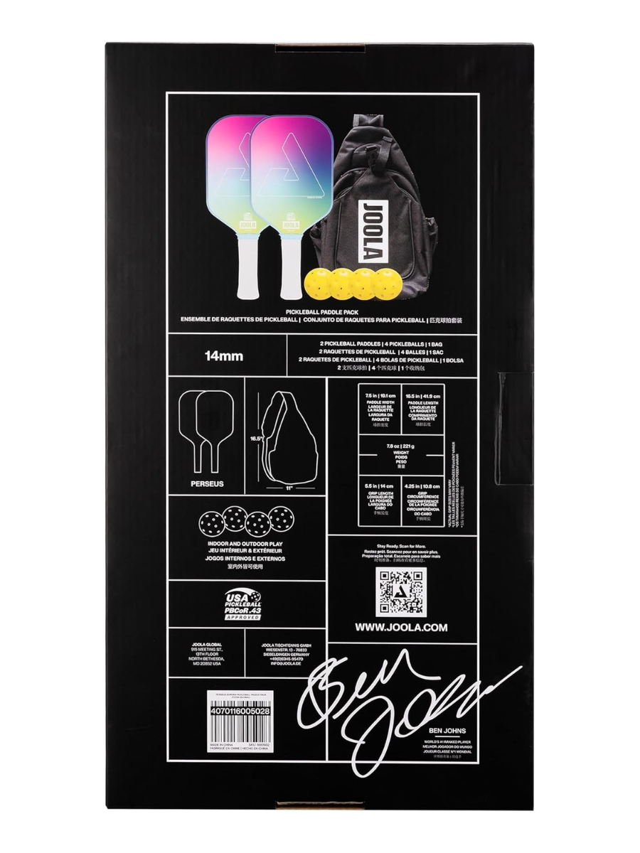 JOOLA Perseus Aurora Pickleball Pack