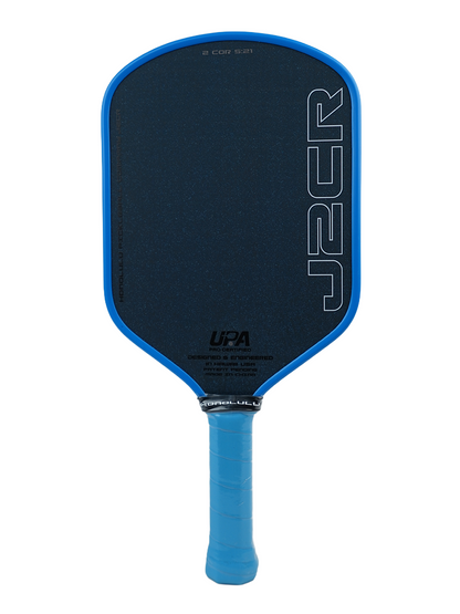 HONOLULU J2CR Crystal Blue™ Endurance Surface™ Pickleball Paddle - 5.5" Grip