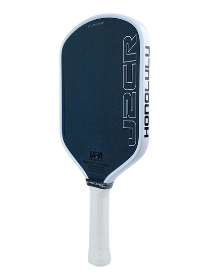 HONOLULU J2CR Crystal Blue™ Endurance Surface™ Pickleball Paddle - 5.5" Grip