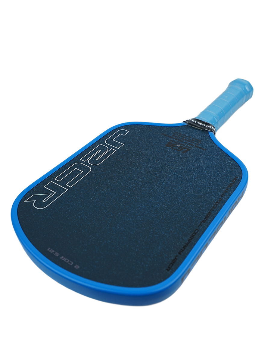 HONOLULU J2CR Crystal Blue™ Endurance Surface™ Pickleball Paddle - 6" Grip