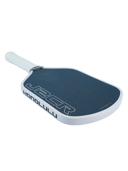 HONOLULU J2CR Crystal Blue™ Endurance Surface™ Pickleball Paddle - 6" Grip