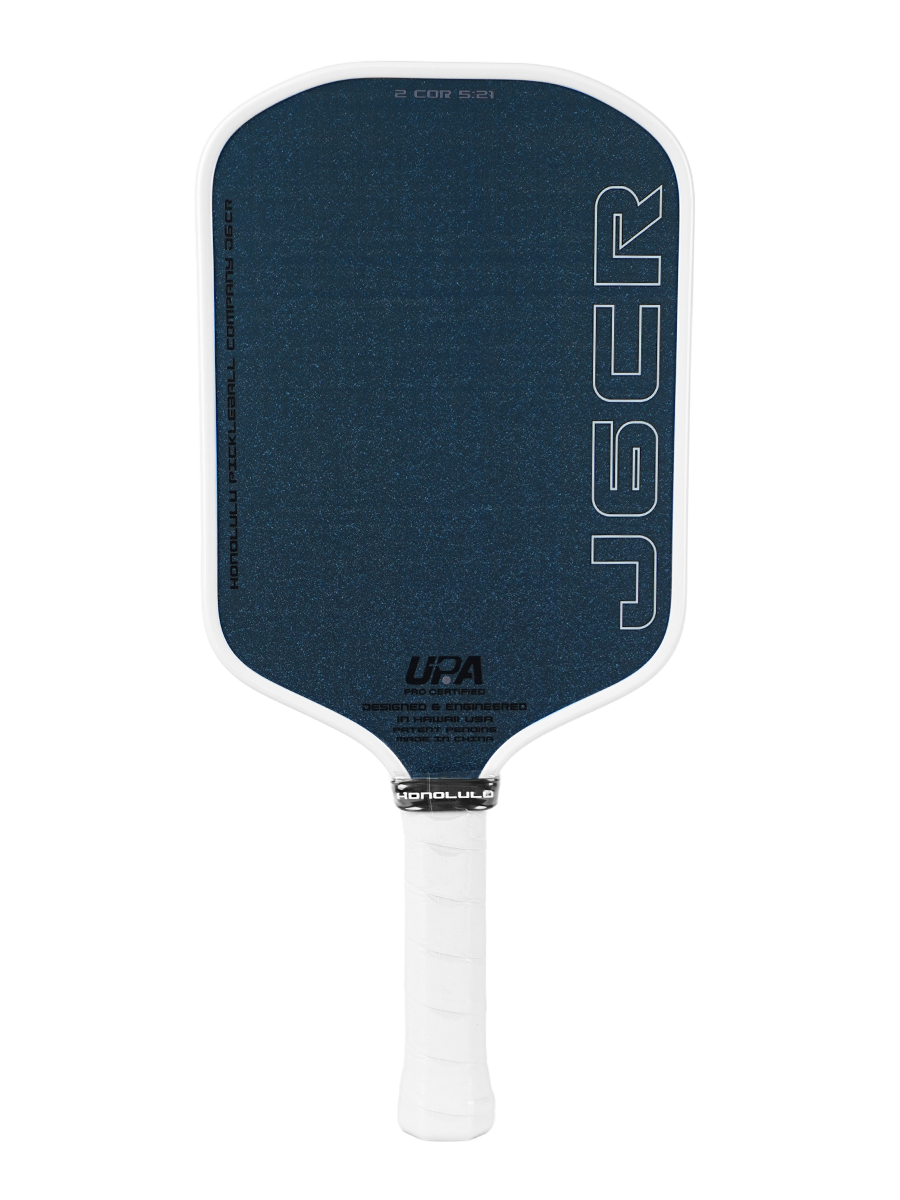 HONOLULU J6CR Crystal Blue™ Endurance Surface™ Pickleball Paddle