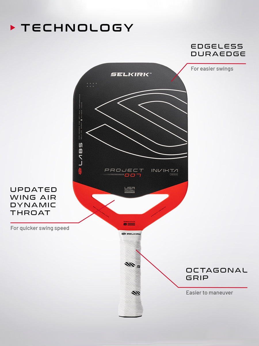 SELKIRK LABS Project 007 14mm Pickleball Paddle