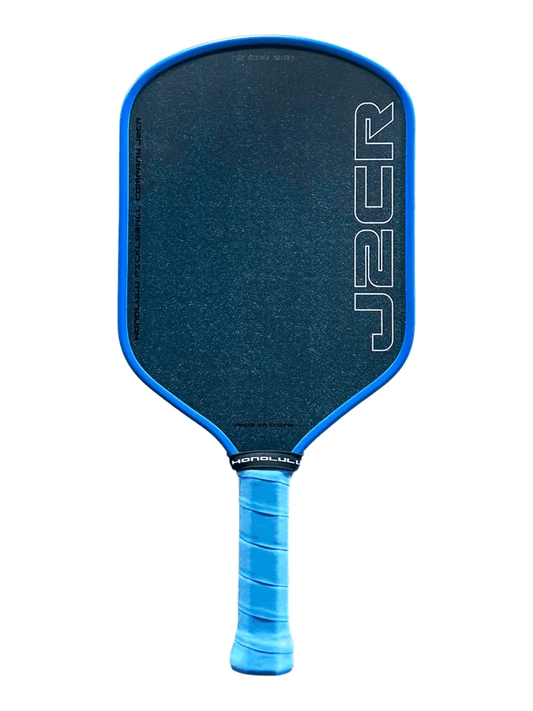 HONOLULU J2CR Crystal Blue™ Endurance Surface™ Pickleball Paddle - 5.5" Grip
