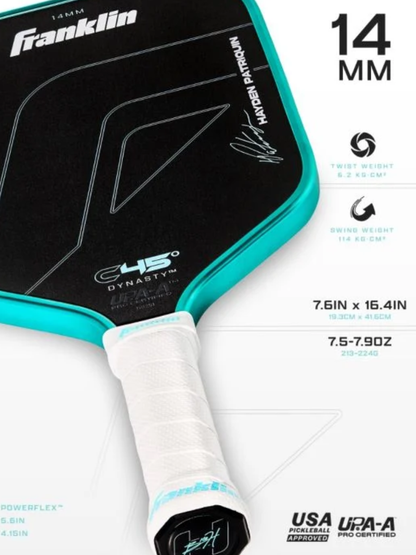 FRANKLIN C45° Hayden Patriquin Pickleball Paddle