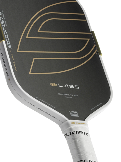 SELKIRK LABS Project Boomstik® Raw Carbon 16mm Pickleball Paddle