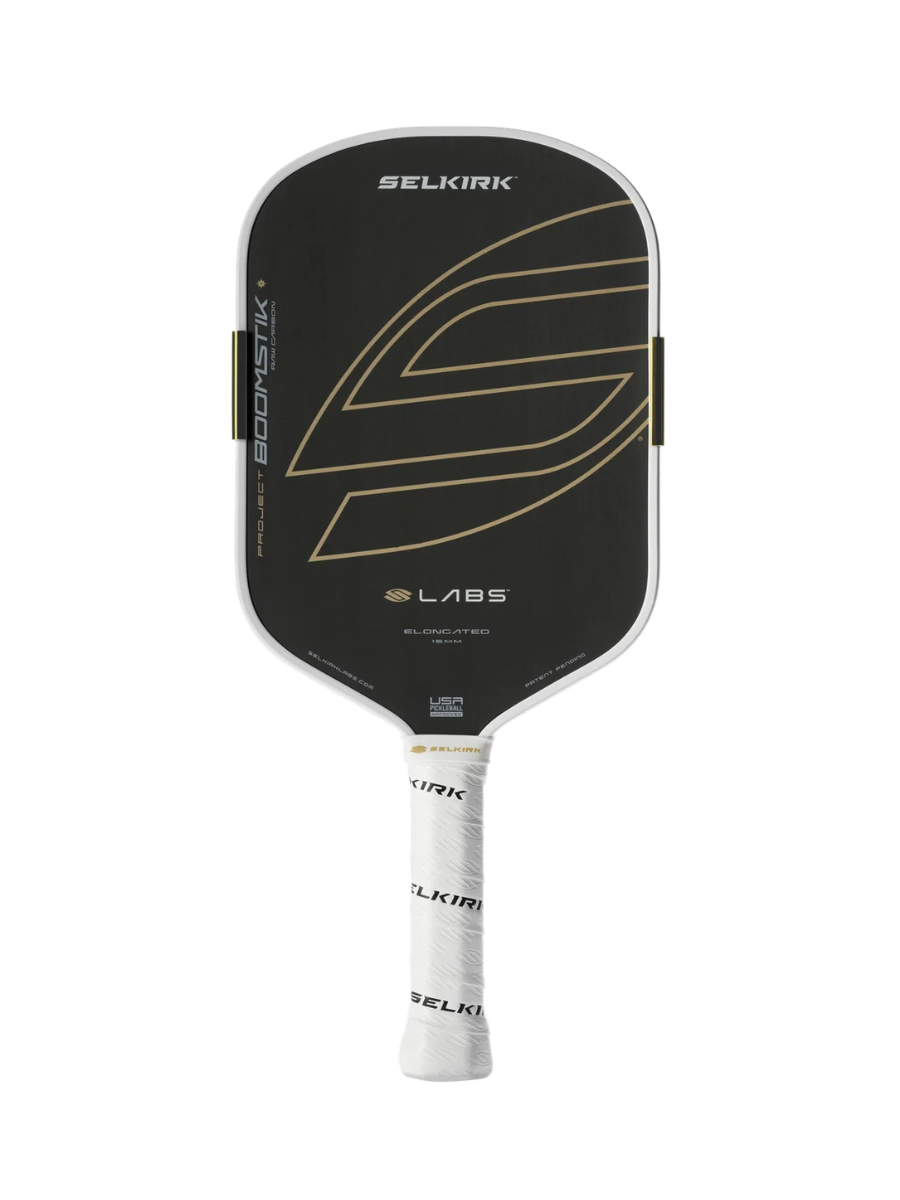 SELKIRK LABS Project Boomstik® Raw Carbon 16mm Pickleball Paddle