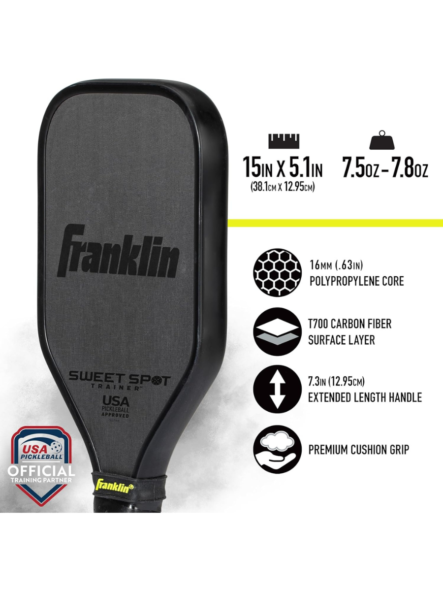 FRANKLIN Sweet Spot Training Pickleball Paddle