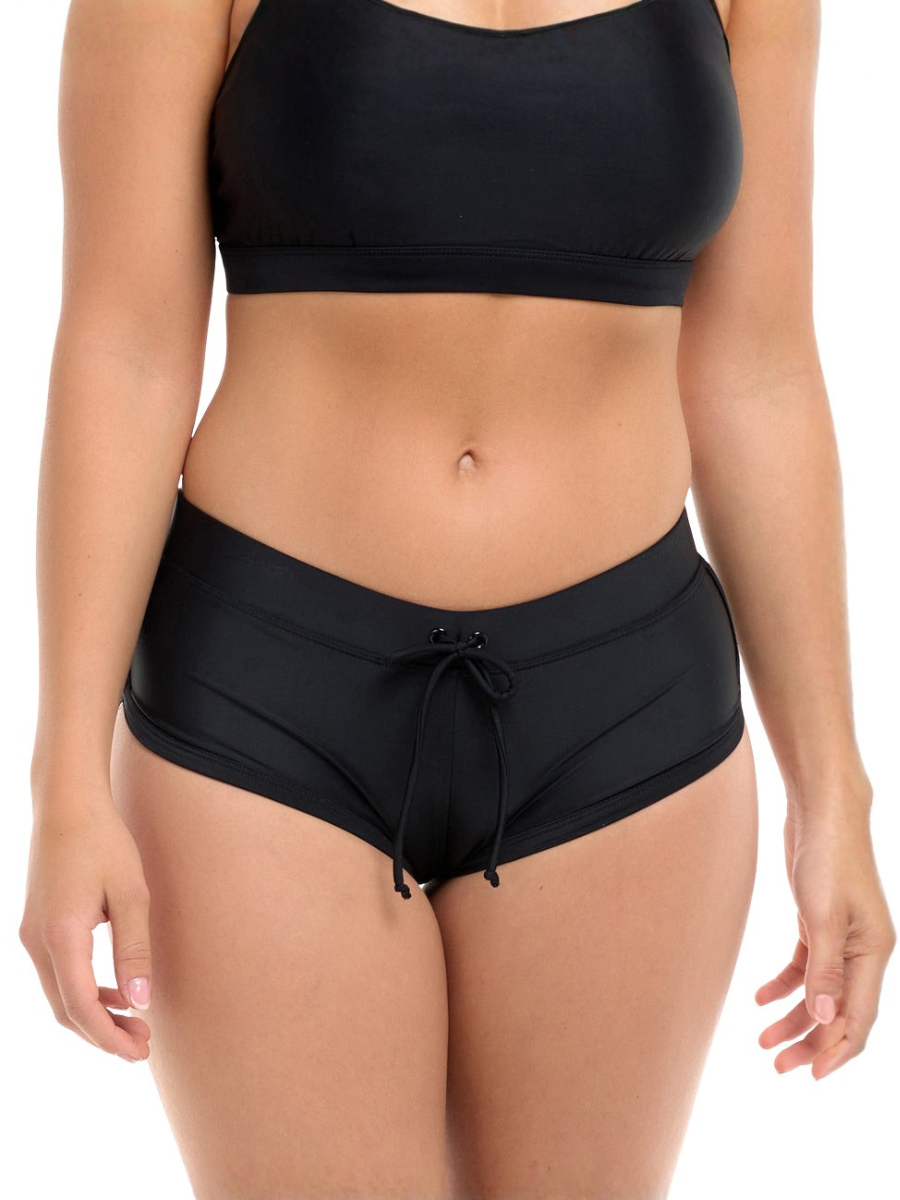 BODY GLOVE Smoothies Sidekick Sporty Boy Short Bikini Bottom