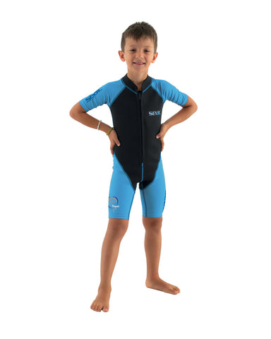 SEAC DOLPHIN 1.5MM BOYS SHORTY WETSUIT